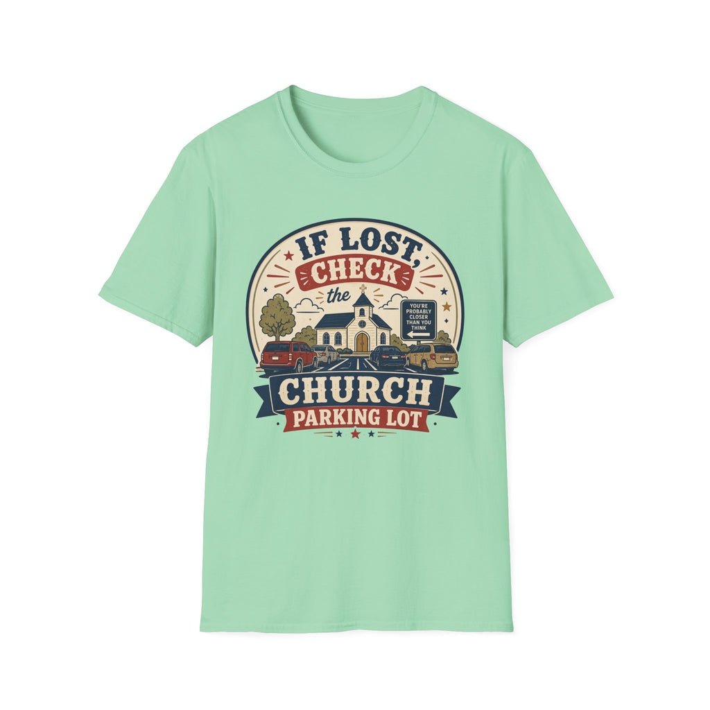 church parking lot