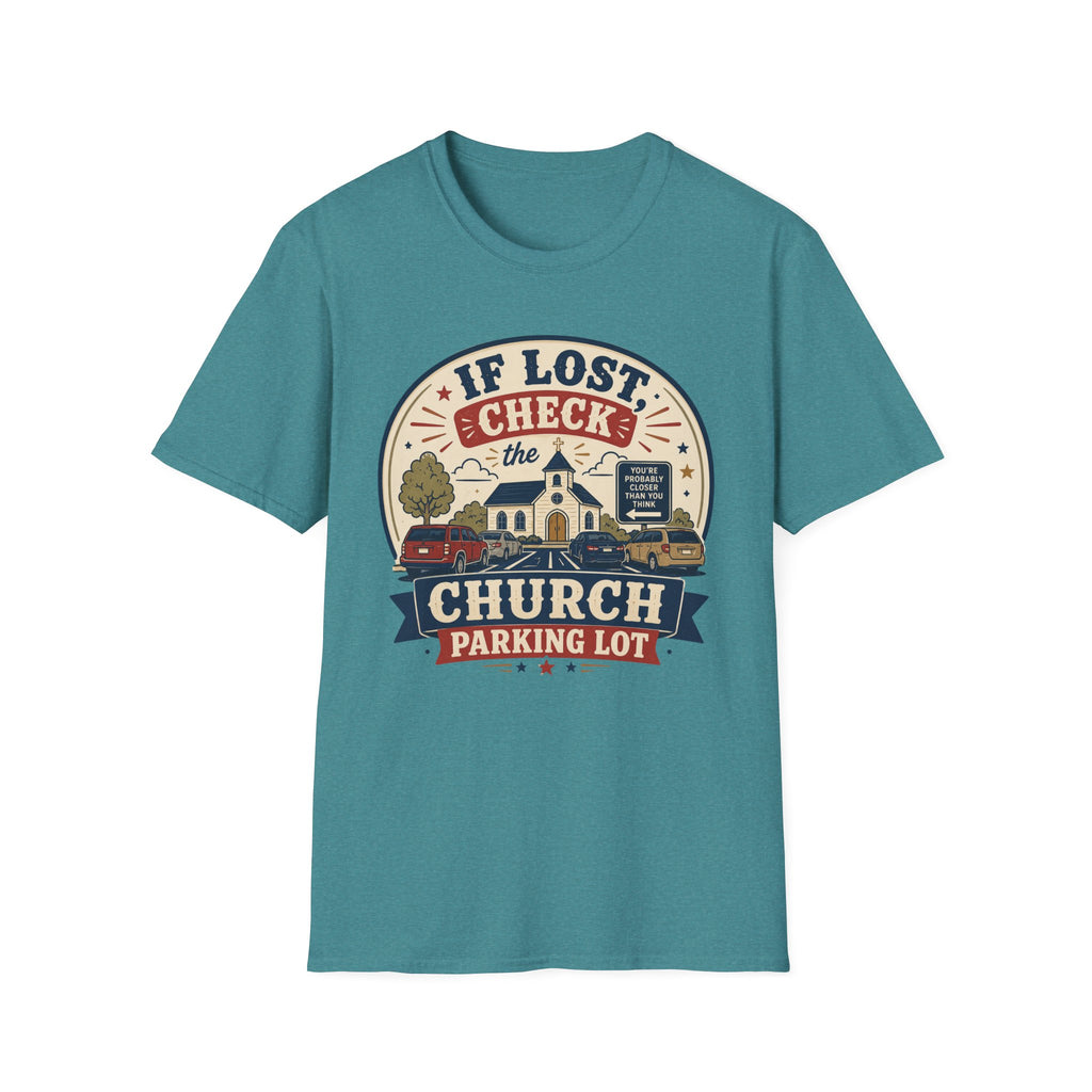 church parking lot