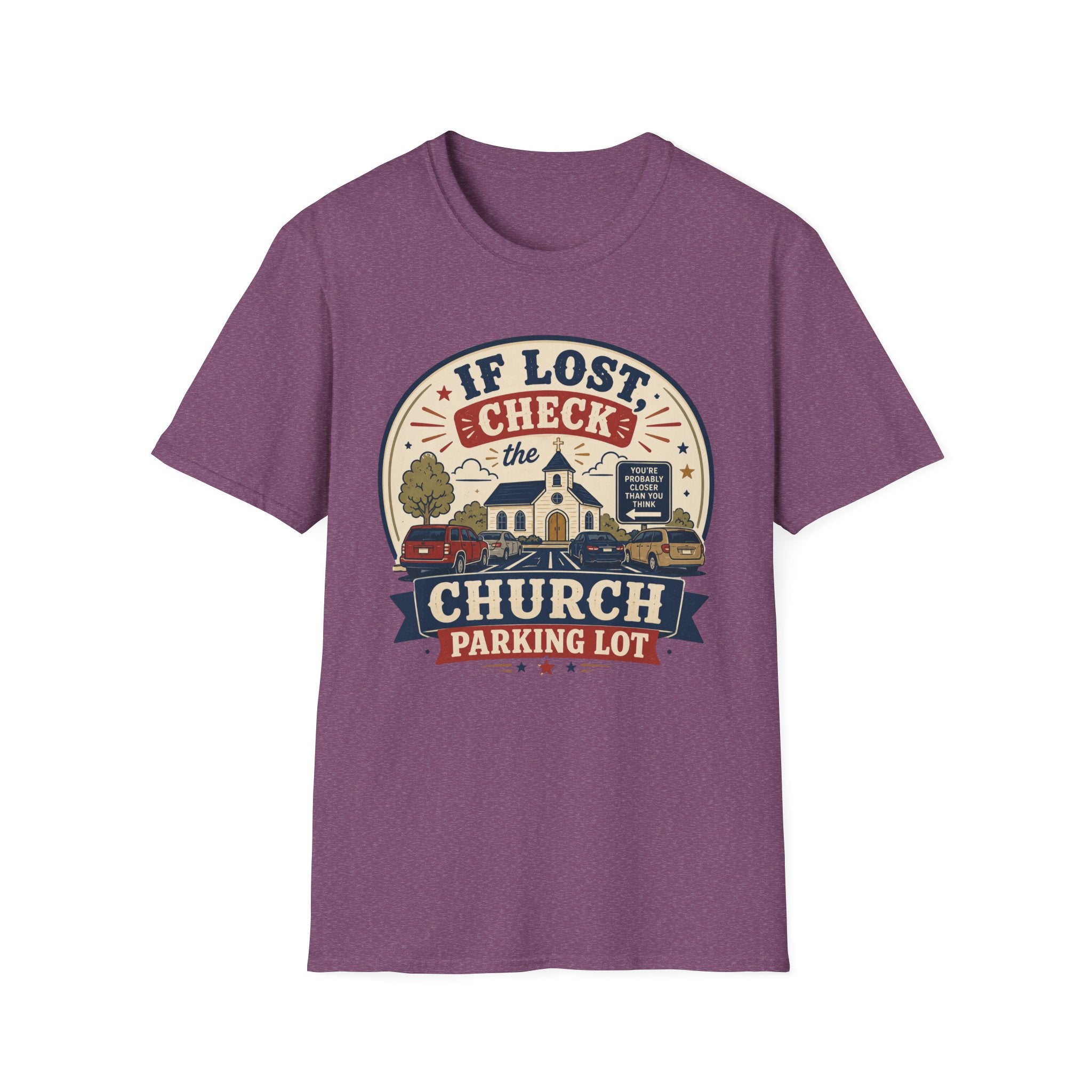 church parking lot