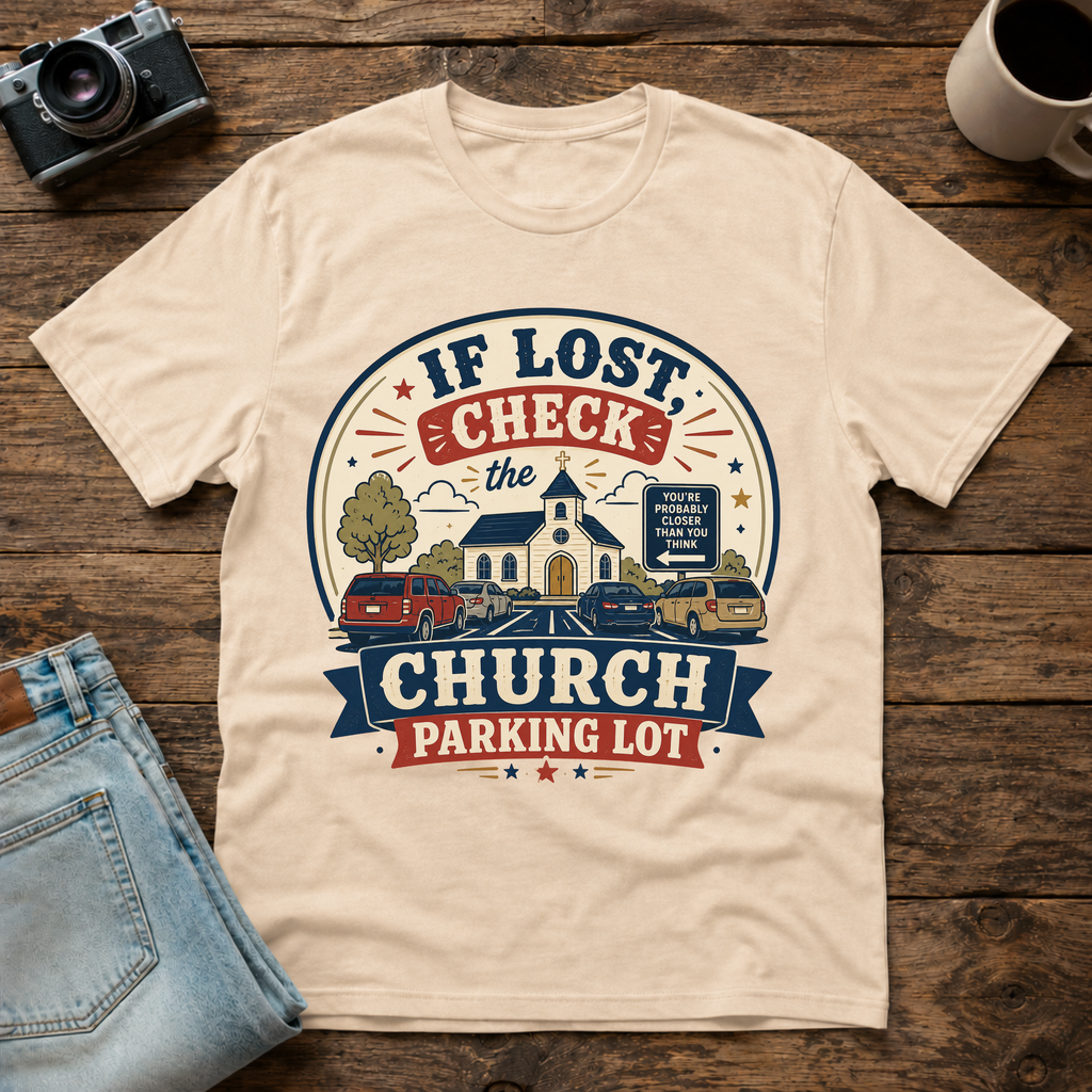 church parking lot