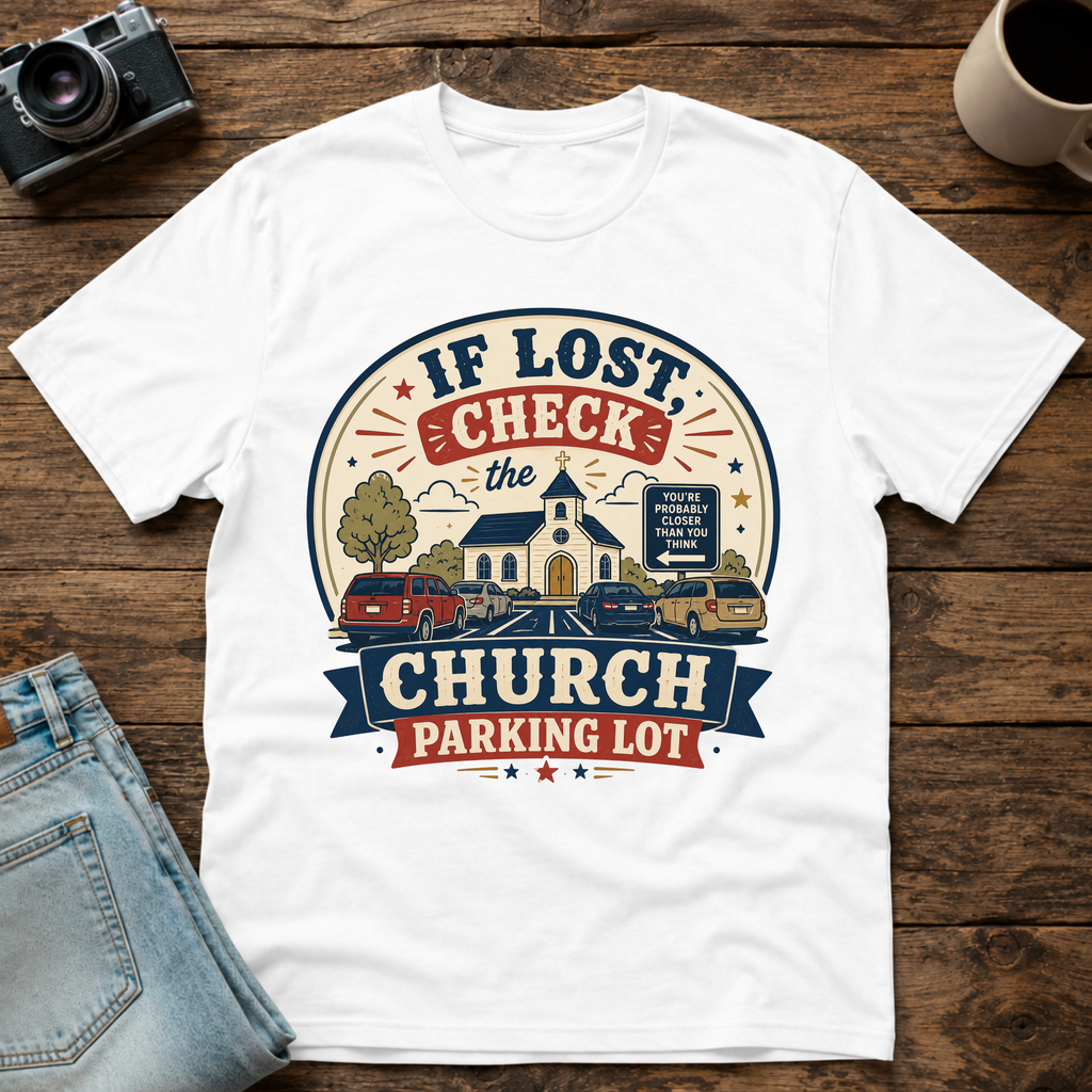 church parking lot